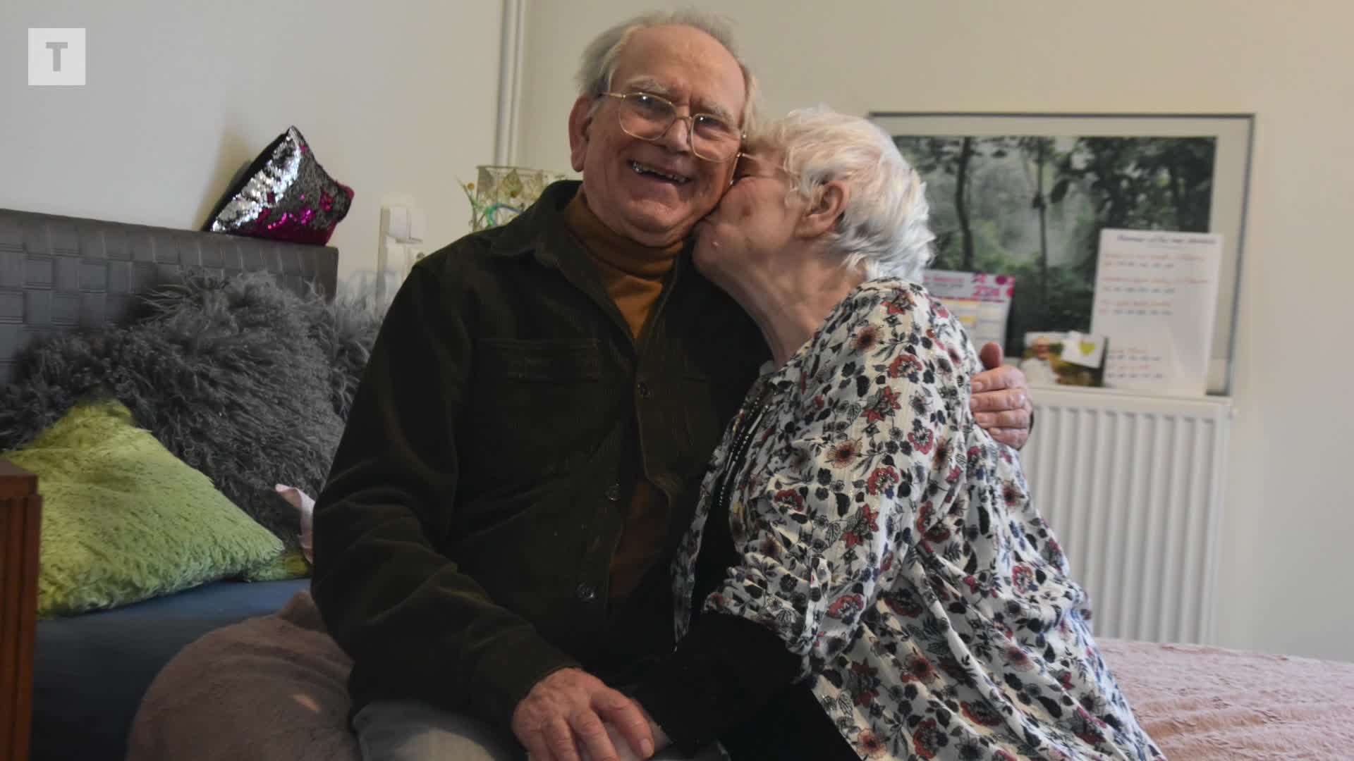 Jacqueline et René, tombés amoureux à la maison de retraite [Vidéo]
