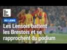 Le RC Lens bat Brest (1-0) et se rapproche du podium en Ligue 1