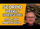 Scorpio Horoscope -  Weekly Astrology from 11th - 17th March 2024