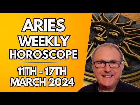 Aries Horoscope - Weekly Astrology from 11th - 17th March 2024