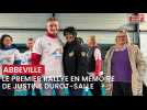 Premier rallye Rayon de soleil en hommage à Justine Durot-Sallé, à Abbeville