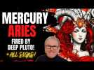 Mercury In Aries FIRED UP by Deep Pluto!  - All Signs!