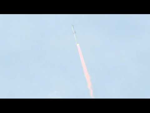 Starship megarocket launches on third test flight