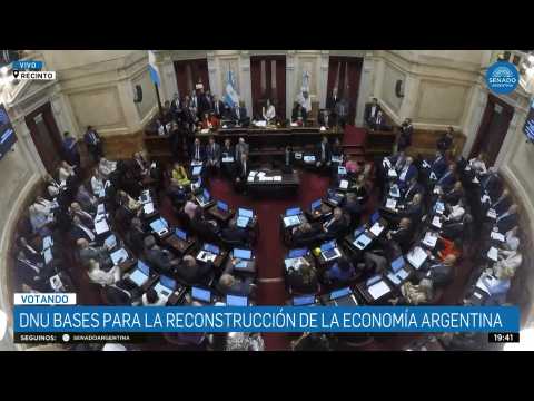 Argentina Senate rejects Milei's mega deregulation decree