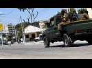 Somali military on street near siege-hit Mogadishu hotel