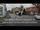 Bergues : les arrêts de bus changent de place pour la sécurité des enfants