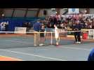 VIDÉO.Le Français Arthur Salafa affronte le Japonais Reita Yamanaka en finale de l'Open 12 de tennis