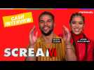 Vidéo SCREAM 6 : l'interview CA$H de Jasmin Savoy Brown et Mason Gooding Vidéo SCREAM 6 : l'interview CA$H de Jasmin Savoy Brown et Mason Gooding