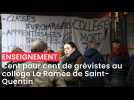 Cent pour cent de grévistes au collège La Ramée de Saint-Quentin
