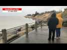 VIDÉO. Grandes marées : dans le Centre-Manche, les promeneurs se sont levés tôt pour admirer la mer