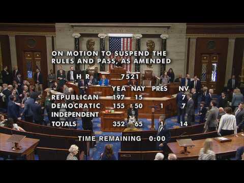 US House overwhelmingly passes TikTok ban bill