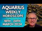 Aquarius Horoscope  - Weekly Astrology from 18th - 24th March 2024
