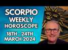 Scorpio Horoscope  - Weekly Astrology from 18th  - 24th March 2024