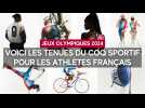Les images des nouvelles tenues du Coq sportif pour les athlètes français aux Jeux olympiques