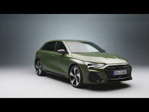 Audi A3 Sportback S line Design Preview in Studio