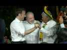 Brazil: Macron and Lula meet Indigenous leader at Combu Island