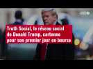 VIDÉO. Truth Social, le réseau social de Donald Trump, cartonne pour son premier jour en b