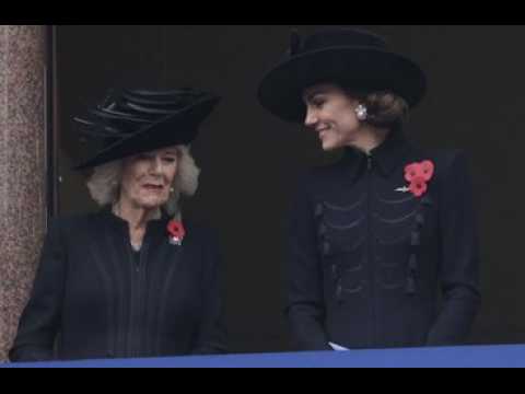 VIDEO :  Catherine est ravie  : la reine Camilla donne des nouvelles de Kate Middleton