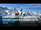 La performance d'un alpiniste à Serre Chevalier avant de s'attaquer au K2