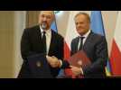 Pologne : Donald Tusk a rencontré son homologue ukrainien pour mettre fin au conflit céréalier