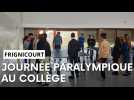 Dans le collège de Frignicourt, une journée dédiée au sports paralympiques