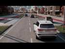 Audi Q6 e-tron – Recuperation and brake blending – Animation