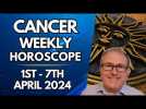 Cancer Horoscope - Weekly Astrology - from 1st - 7th April 2024