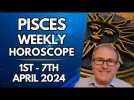 Pisces Horoscope - Weekly Astrology - from 1st - 7th April 2024