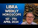 Libra Horoscope - Weekly Astrology - from 1st - 7th April 2024