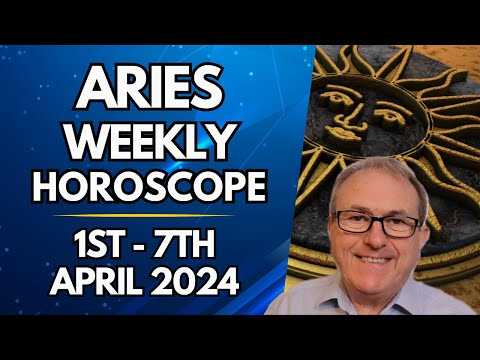 Aries Horoscope - Weekly Astrology - from 1st - 7th April 2024