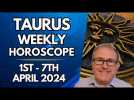Taurus Horoscope - Weekly Astrology - from 1st - 7th April 2024