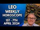 Leo Horoscope - Weekly Astrology - from 1st - 7th April 2024