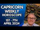 Capricorn Horoscope - Weekly Astrology - from 1st - 7th April 2024