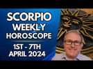 Scorpio Horoscope - Weekly Astrology - from 1st - 7th April 2024