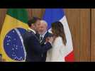 Emmanuel Macron awards Brazil's First Lady the Legion of Honor