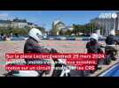 VIDÉO. À Angers, les CRS sensibilisent les jeunes à la sécurité en deux roues