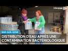 Distribution d'eau après une contamination bactériologique à Bar-sur-Seine