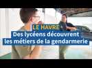 Des lycéens essaient l'entraînement physique des gendarmes du Havre