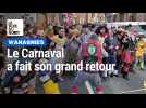 Wahagnies : c'était le grand retour du carnaval après quatre ans d'absence !