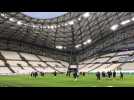 Foot France - Chili : les Bleus à l'entraînement au stade Vélodrome lundi 25 mars 2024