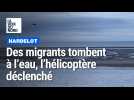 Hardelot : l'hélicoptère de la Marine nationale déclenché après le signalement de migrants tombés à l'eau