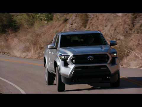 2024 Toyota Tacoma SR5 in Celestial Silver Driving Video