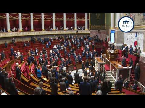 Moscow attack: French MPs observe a minute's silence