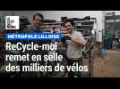 Métropole lilloise : reCycle-moi remet en selle des milliers de vélos