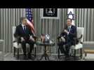 US Secretary of State Antony Blinken meets Israeli president Isaac Herzog