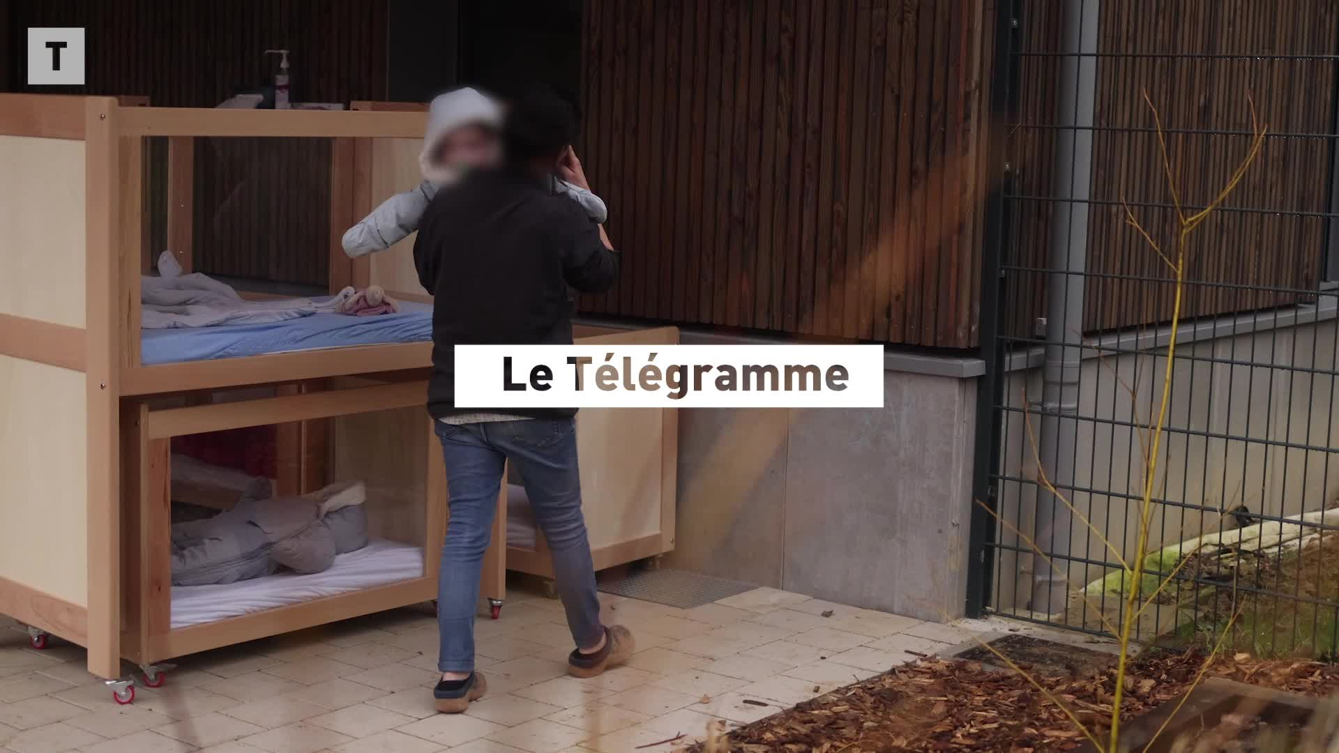 « Ils se passent moins de microbes » : les bébés dorment dehors dans cette crèche à Rennes