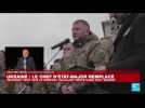 Ukraine : le président Zelensky remplace le chef d'état-major de l'armée