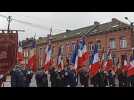 Louvroil : cinquante-trois porte-drapeaux réunis devant le monument aux Morts