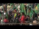 Pakistan: Crowd gathers for final PML-N rally before election