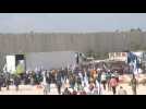 Israeli protesters block aid trucks for Gaza